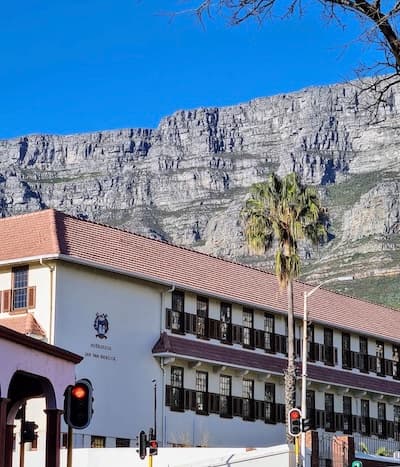 JAN VAN RIEBEECK HOËRSKOOL - School building exterior