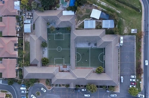 School sports facilities
